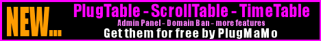 Time Banners uses PlugMaMo PlugTables time banner script!
